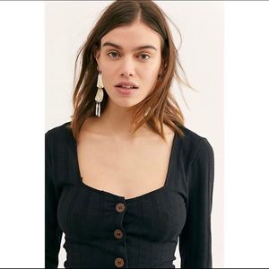 Free People white top